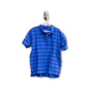 Old Navy Striped Polo Tee Shirt, Size Medium (8)